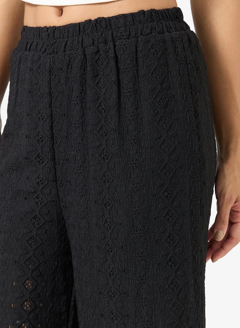 جينجر بنطلون قطن مفتوح - Image 4