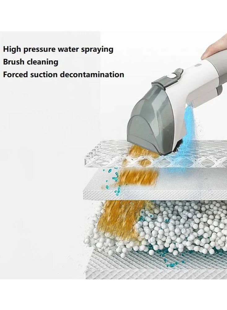 Joshberg Portable Carpet & Upholstery Spot Cleaner, Carpet Cleaner Machine, Pet Stain Remover, Powerful Suction Canister Vacuum Cleaner with Versatile Tools for Upholstery, Couches, Car - Image 5