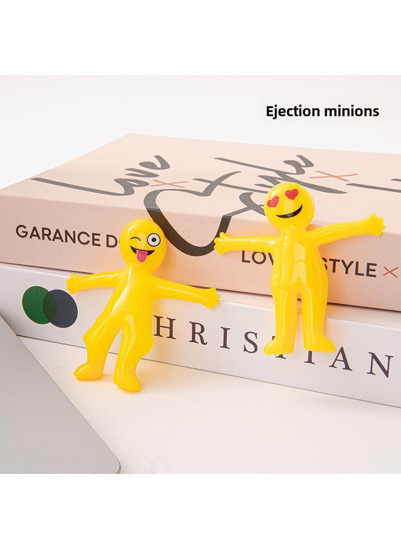 Generic Large Climbing Spiderman Sticky Wall Flip Toy Ejection Minions 