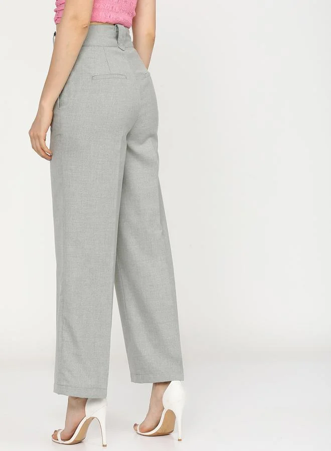 Tokyo Talkies High Rise Flared Trousers by Styli