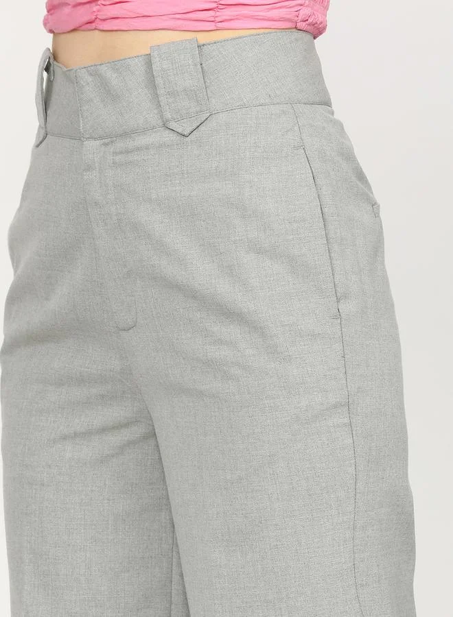 Tokyo Talkies High Rise Flared Trousers by Styli