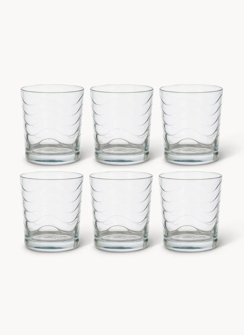 Coincasa Coincasa-Set Of 6 Toros  Glasses