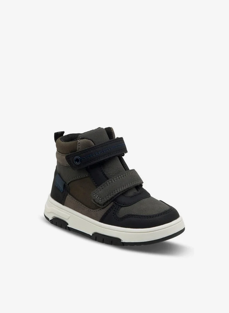 LBL by Shoexpress Boys Panelled High Cut Sneakers