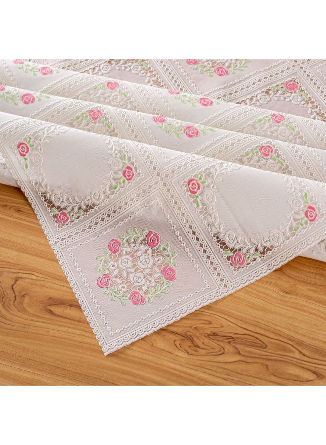 20-22 Printed Cut Table Cloth PVC-Color:No. 21 Rice Coffee-Specifications:135cmX80cm