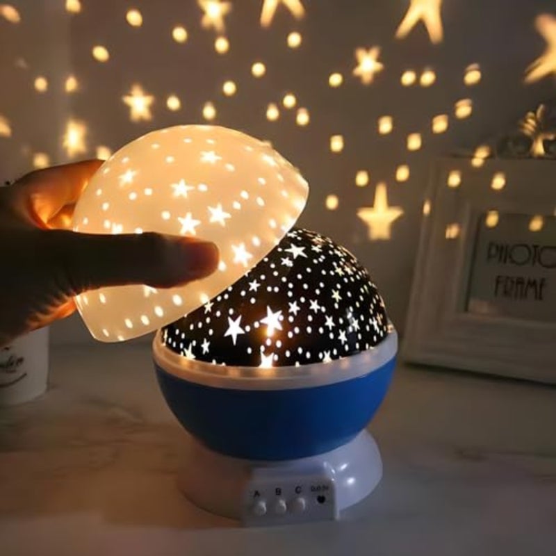 جهاز عرض ضوئي ليلي رومانسي ستار ماستر لإضاءة نوم الطفل، مصباح USB LED، جهاز عرض ضوء ليلي على شكل نجمة للطفل، مصباح نجمي دوار 360 درجة لـ 9 أوضاع إضاءة - Image 5