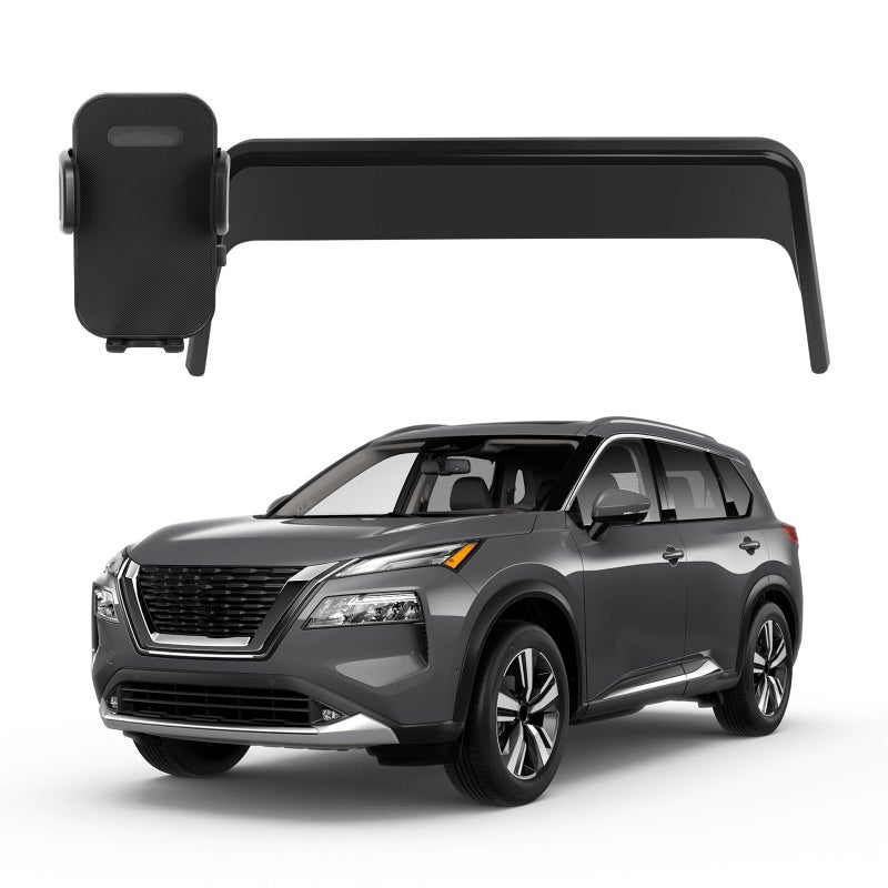 HPEVA 8Inch Car Phone Holder Mount Compatible with Nissan Rogue SSV 20212026Altima 25 SR 20192025Sentra SRSV 20202025Not Fit S Accessories Custom Screen Mobile Phone 360Adjustable Cell Phone - Image 2