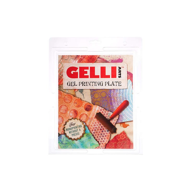 Gelli Arts ألواح طباعة جيللي آرتس، ألواح طباعة جيل، مجموعة ألواح الجيل، سطح طباعة مستطيل قابل للتجديد 3x5 بوصة - Image 4