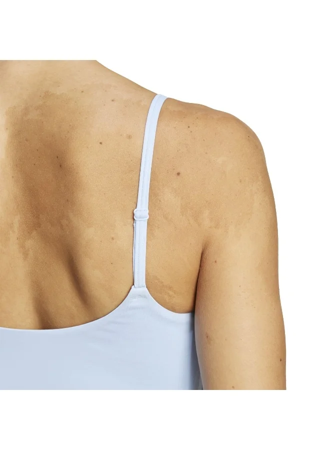 adidas Hyg Rib Tank Blue Training Tops For Women XS