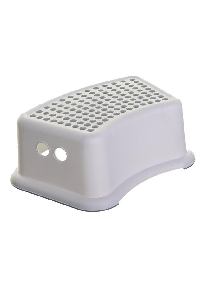 Hihonor Non-Slip Base And Contoured Design Baby Step Stool, Grey  - Image 1