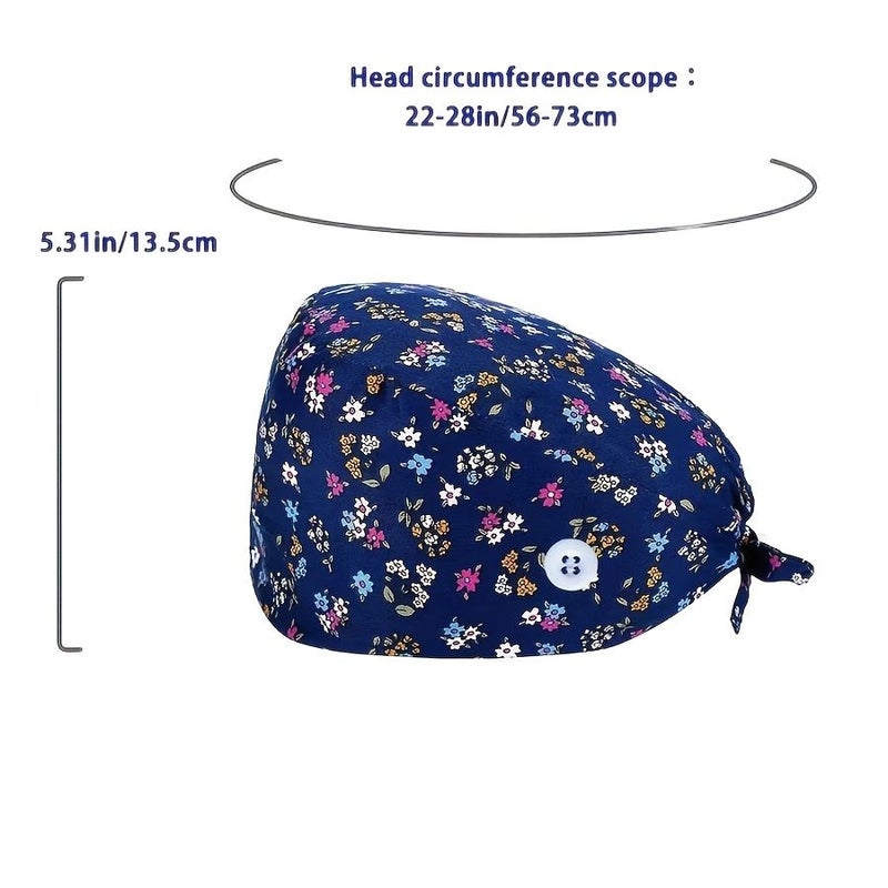 Adjustable Work Cap Lightweight Polyester Woven Fabric Drawstring Closure Khaki Color - Image 2