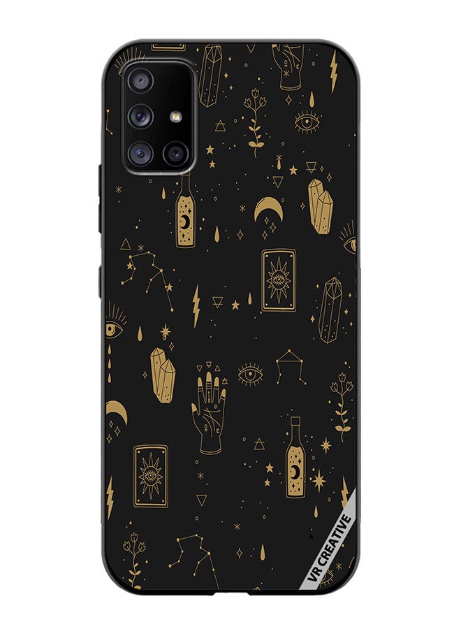 VR CREATIVE Protective Case Cover For Samsung Galaxy A51 5G Abstract Design Multicolour - Image 1