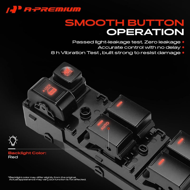A-Premium Master Power Window Switch Compatible with Kia Sorento 2011 2012 2013 2014, Front Left Driver Side - Image 5