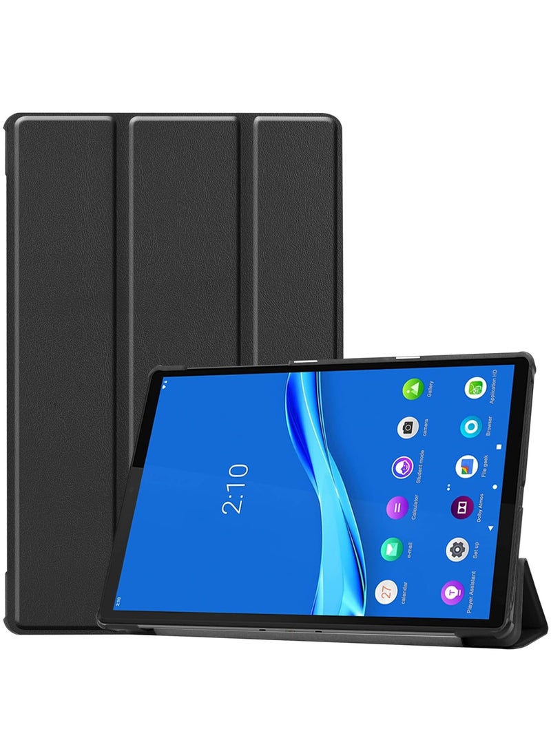 Procases For Lenovo Tab K10 2021 M10 Fhd Plus Case 10.3 Inch 2020 2Nd Gen Slim Smart Cover Stand Hard Shell Case For 10.3 Inch Tab K10 Tb X6C6L Tb X6C6F Tb X6C6X M10 Plus Fhd Tb X606F Tb X606X –Black - Image 1