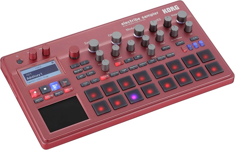 Korg ESX2-RD Electribe Sampler Music Production Station - Red - Image 2