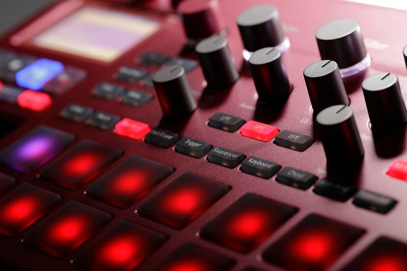 Korg ESX2-RD Electribe Sampler Music Production Station - Red - Image 3