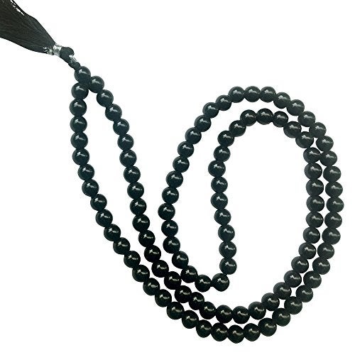 RDK Unisex Adult Handcrafted Processed Fragrant Sandalwood Mala Rosary Chandan Jaapmala With Tassel Wooden Knotted Japa Maala For Meditation Pooja Chanting Wearing Jewelry Prayer Beads - Image 1