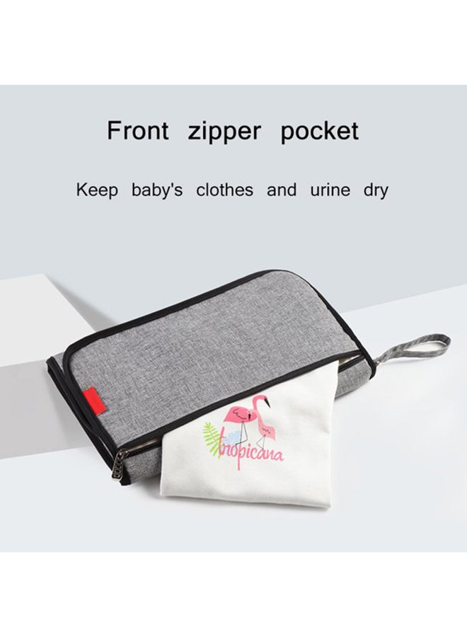 Portable, Compact, Waterproof Diaper Changing Pad With Multiple Pockets and Three-layer Fabric - Image 3