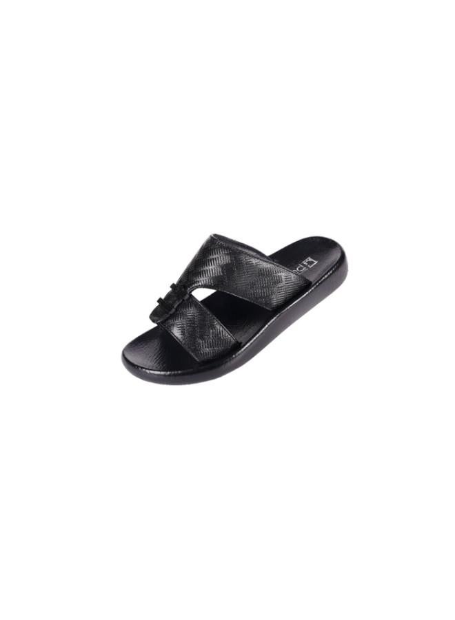 barjeel uno 008-3572 Barjeel Uno Boys Arabic Sandals B-63073 Black - Image 1