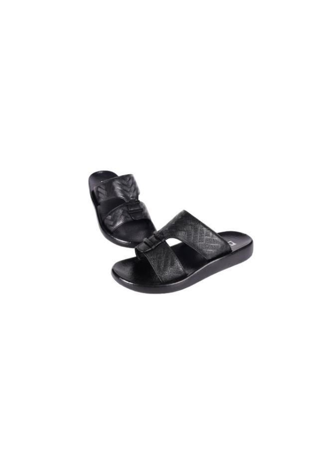 barjeel uno 008-3572 Barjeel Uno Boys Arabic Sandals B-63073 Black - Image 3