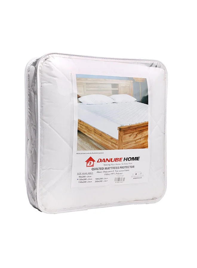 DANUBE HOME Quilted Twin Size Mattress Protector