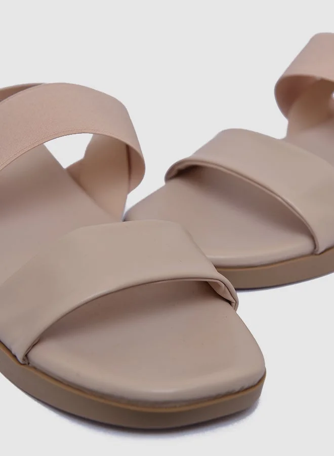 فينتشي صندل إسفين بأشرطة متعددة