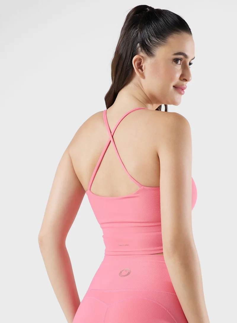 كون.يوغا Cross Back Sports Bra