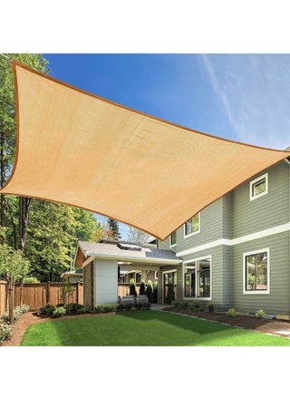 Sun Shade Sail Rectangle Canopy for Patio Backyard Lawn Garden - pzsku/Z199EADEC445BF9C43B84Z/45/_/1649594976/ee7b8105-d60f-49b4-aa3e-80961ae47463