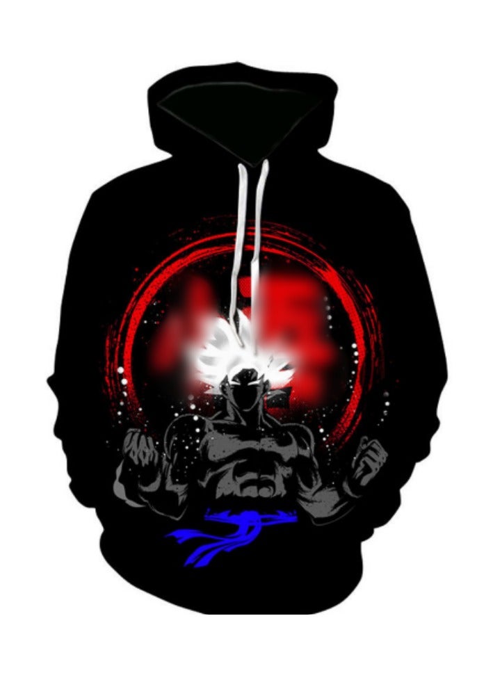 KUYING New Dragon Ball Printed Loose Hoodie  - Image 1
