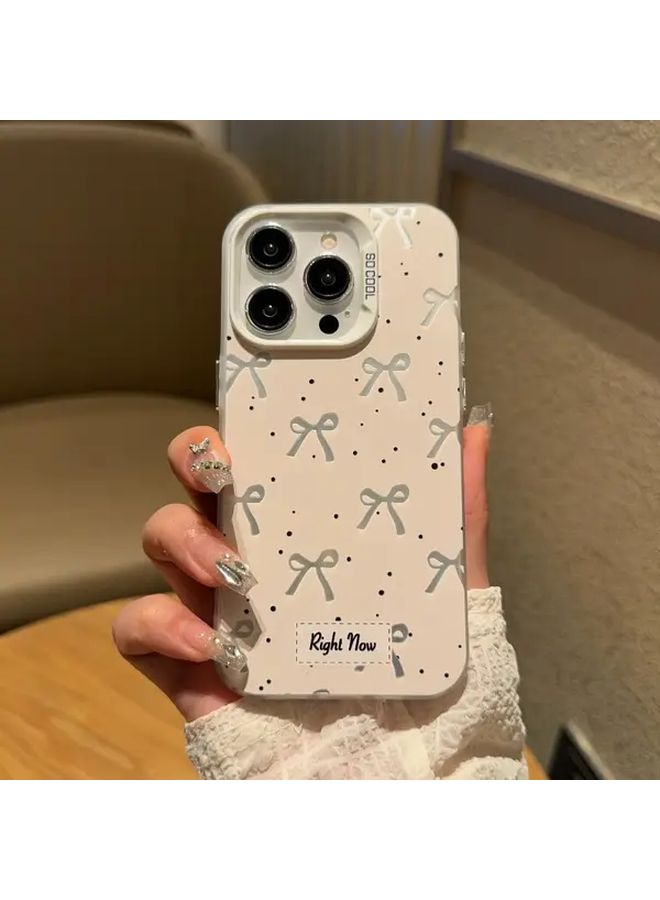 حافظة هاتف بلون أبيض بتصميم قوس كامل مغطى بالثلج، بتصميم بسيط، لحماية هاتف iPhone 13 Mini، جودة عالية، هدية مثالية للأولاد والبنات - Image 4