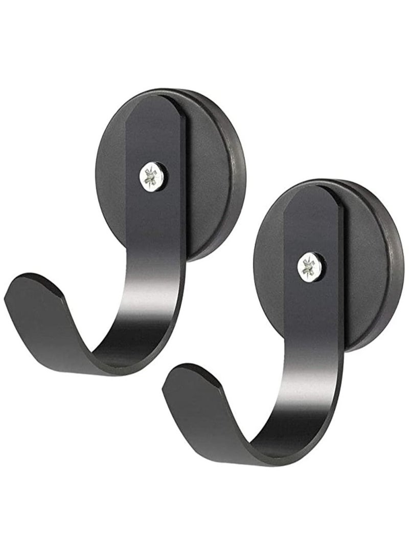 2 Pack No Punch Magnetic Hook Hook Wreath Hanger Hook for Metal Front Door Wreath Decoration - Image 1