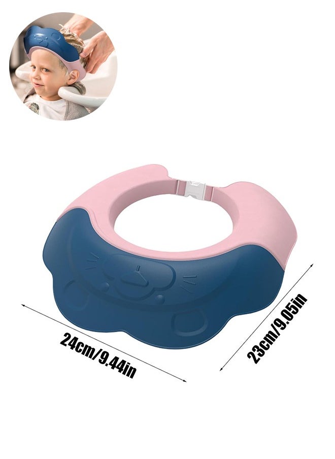 Lemon Baby Shower Cap, Shower Shampoo Visor, Safe Shampoo Shower Bathing Protection, Bath Cap Soft Adjustable Visor, Pack of 20 Baby Showers Ear Protectors Film Comfortable Fit Child Ear Protections Patches for Bathing  - Image 4