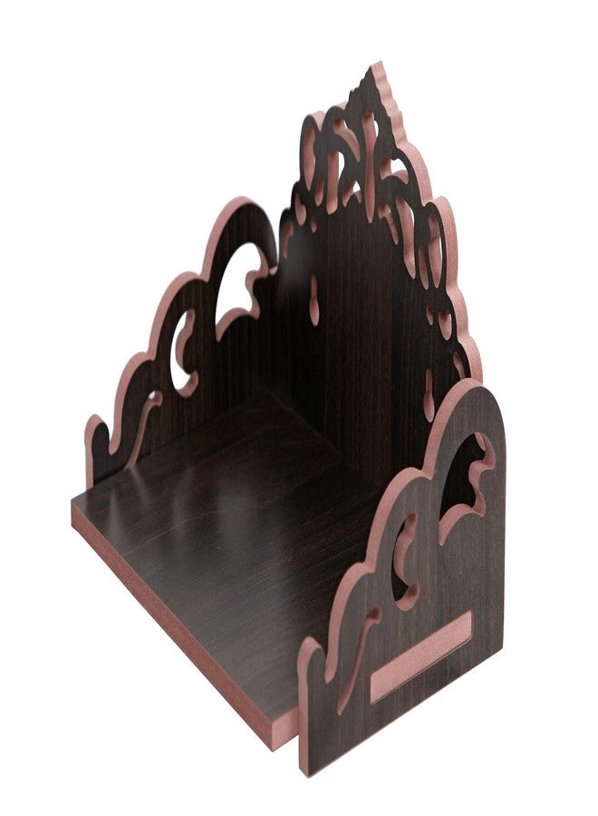 Nexat Plywood Hindola Like a singhasan and Temple for Office Store and Home in Using for Worship (Size - Small) Length (8 Inches), Width (6 Inches), Height (5.5 Inches) (Black A) - Image 3