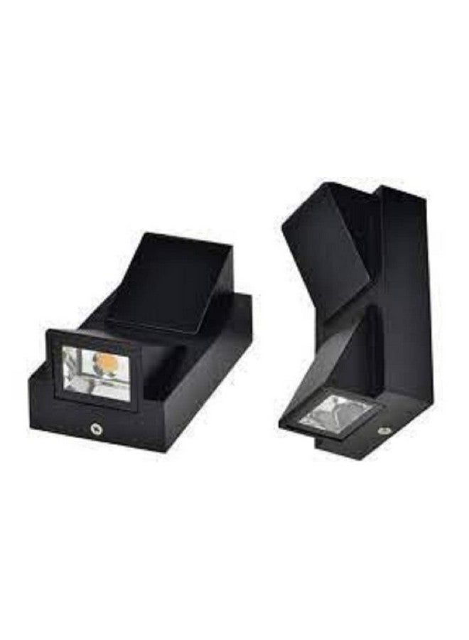 SEER مصابيح حائط SEER® 10 واط IP65 شكل K مصباح حائط لأعلى ولأسفل مصباح ألمنيوم فاخر LED للإضاءة الخارجية إضاءة حديقة إضاءة فناء ضوء أبيض دافئ 3000 كيلفن - Image 4