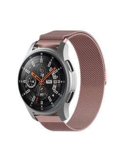 Replacement Strap For Huami Amazfit GTS 20mm / Bip U Pro Milanese Magnetic Metal Watch Band Rose Pink