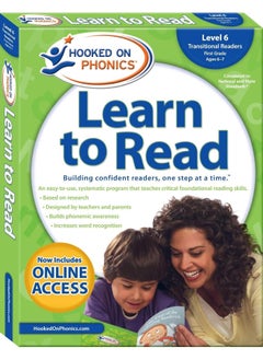 Hooked on Phonics Learn to Read - Level 6: Transitional Readers (First Grade Ages 6-7) 