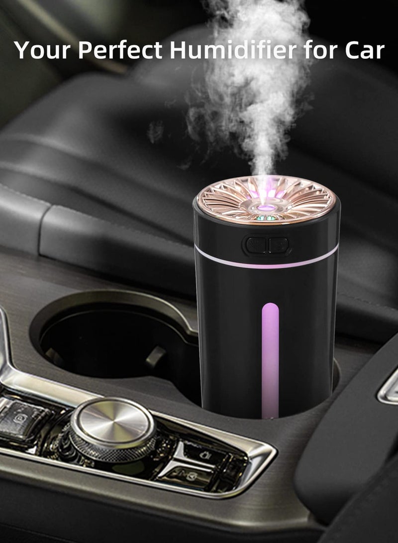 أروما مرطب هواء للسيارة معطر هواء للسيارة مرطب عالي الجودة بتقنية حديثة 2 وات 300 مل - Image 1