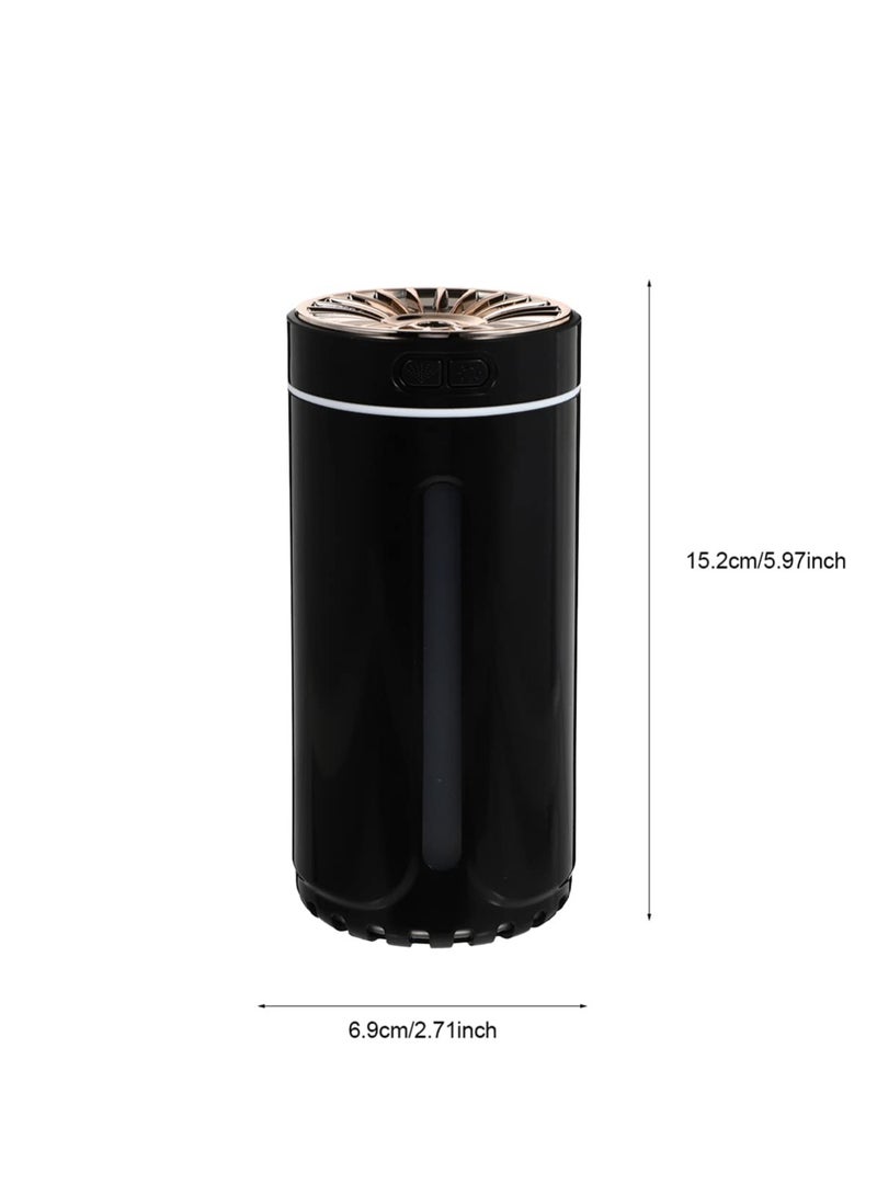 أروما مرطب هواء للسيارة معطر هواء للسيارة مرطب عالي الجودة بتقنية حديثة 2 وات 300 مل - Image 5