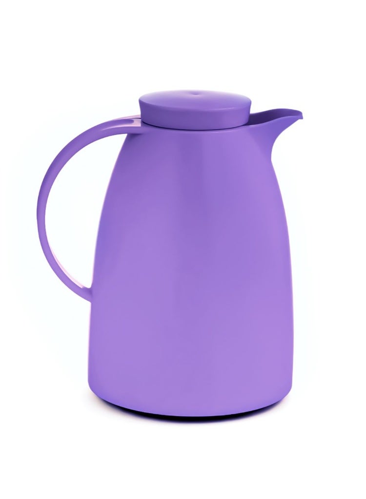 Thermos for tea and coffee, Purple, from Basurrah, 1 liter