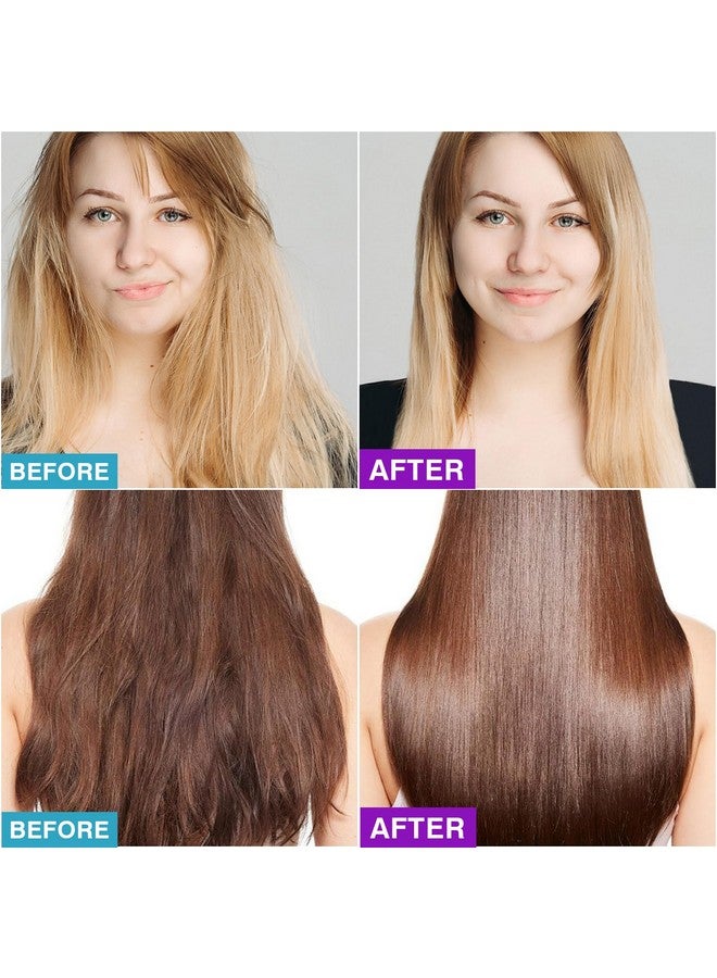 Jakuva 100 Capsules Hair Styling Serum With Keratin, Hair Treatment Oil For Frizzy Hair, Hair Serum With Vitamins A, C, E & B5, Argan Avocado Oil For All Hair Types, Leave-In Conditioner For Women & Men - Image 3