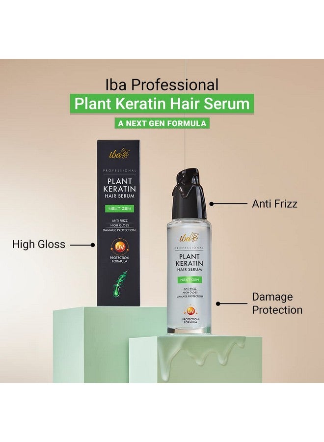 Iba Professional Plant Keratin Next Gen Hair Serum With Argan Oil & Uv Filters Protects Dry Damaged Hair & Frizz Control Soft Smooth | Halal Certified & Vegan | 45Ml - Image 3