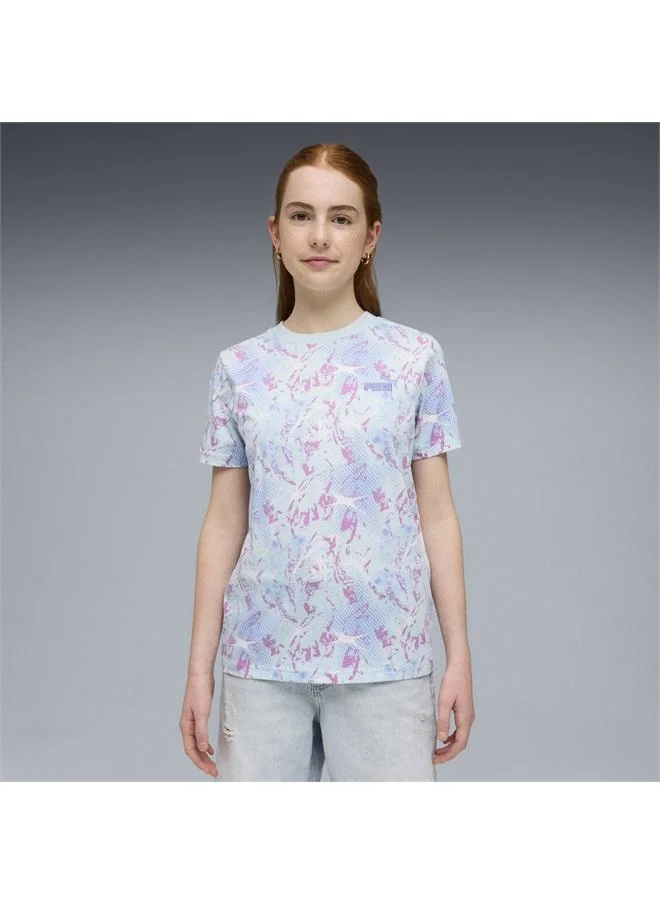 Puma Tweenerverse Printed Tee Youth