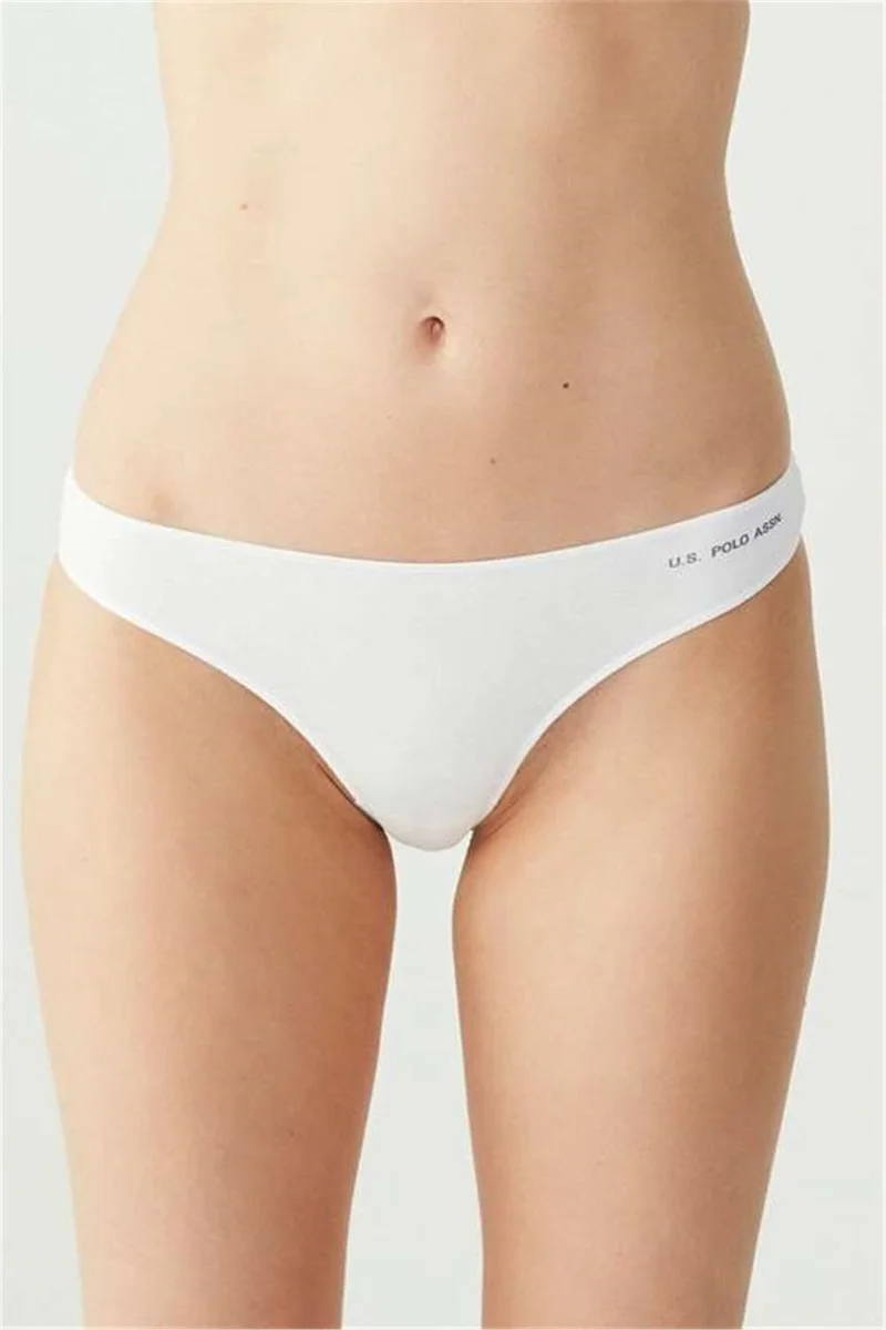 U.S. Polo Assn. BASE. Polo Assn. 67005 Women's 5-Pack Elastic String - Black&skin&white&salmon&red