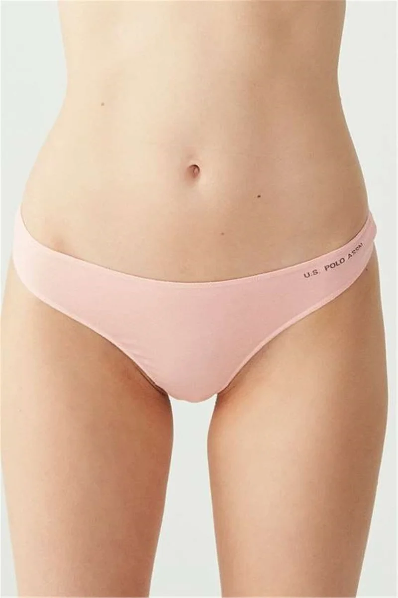 U.S. Polo Assn. BASE. Polo Assn. 67005 Women's 5-Pack Elastic String - Black&skin&white&salmon&red