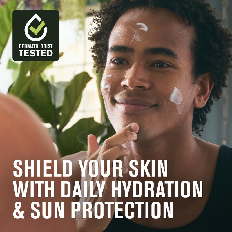 Every Man Jack لوشن وجه معدني للرجال من إيفري مان جاك مع واقي شمس واسع الطيف SPF 30 مع أكسيد الزنك - مختبر من قبل أطباء الجلد - حماية UVA/UVB - مرطب يومي لحماية وتخفيف جفاف البشرة - 2 أونصة سائلة (عبوتين)  - Image 2