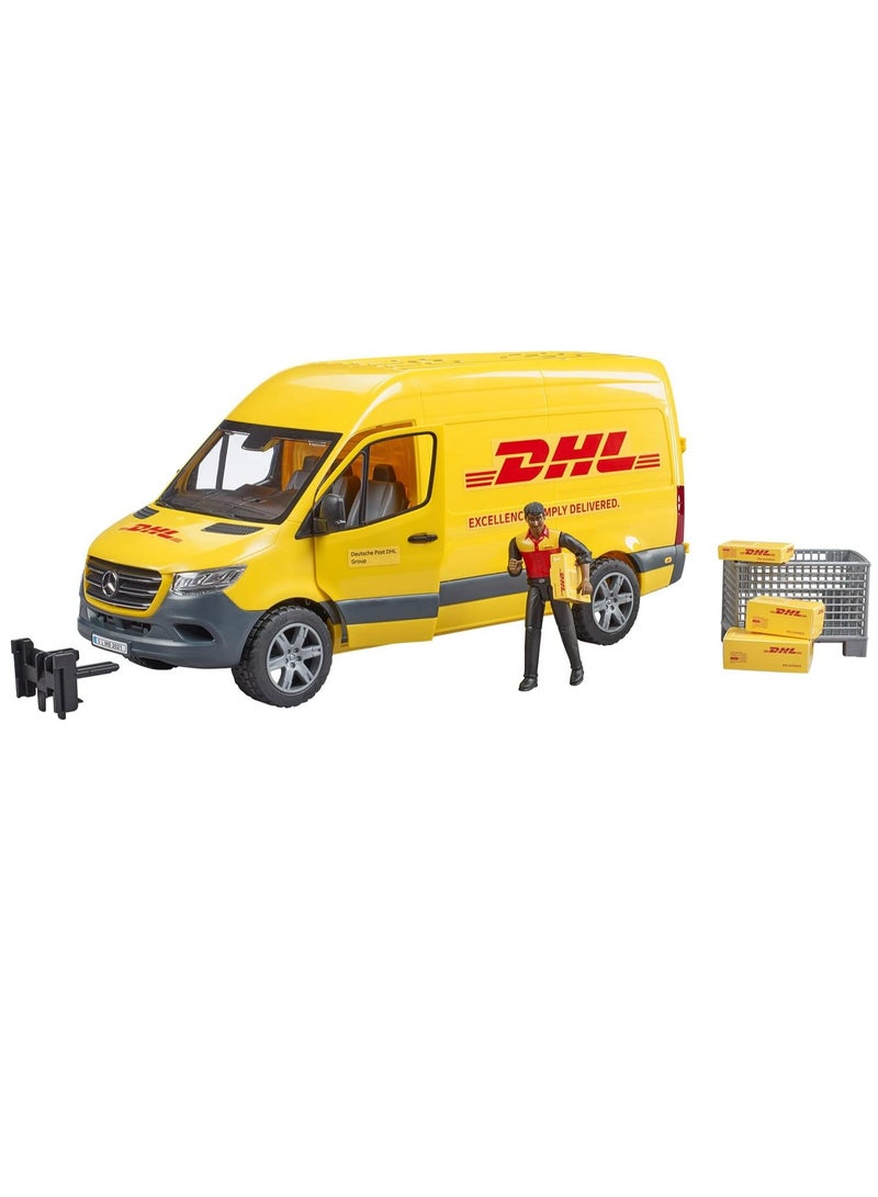 Bruder MB Sprinter DHL with Driver - Image 1