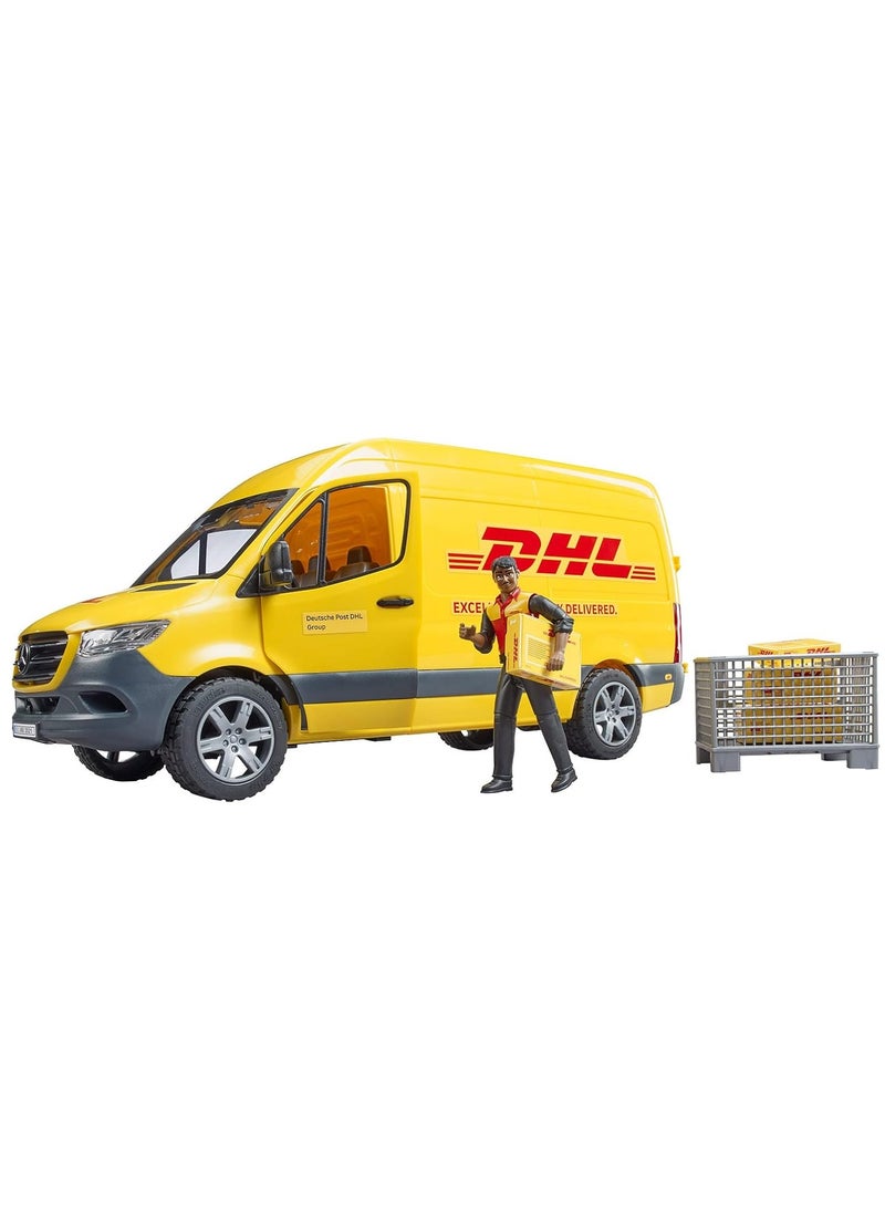 Bruder MB Sprinter DHL with Driver - Image 3