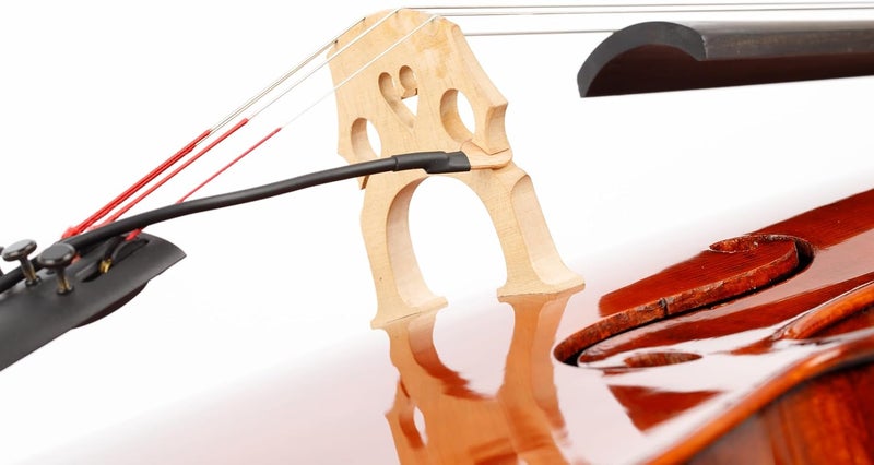 KNA VC-1 Portable Piezo Pickup for Cello – Lightweight Bridge-Mounted Sensor, Natural Acoustic Sound, Easy Installation, 1/4" Output Jack, No Instrument Modifications, Handcrafted in Europe - Image 5