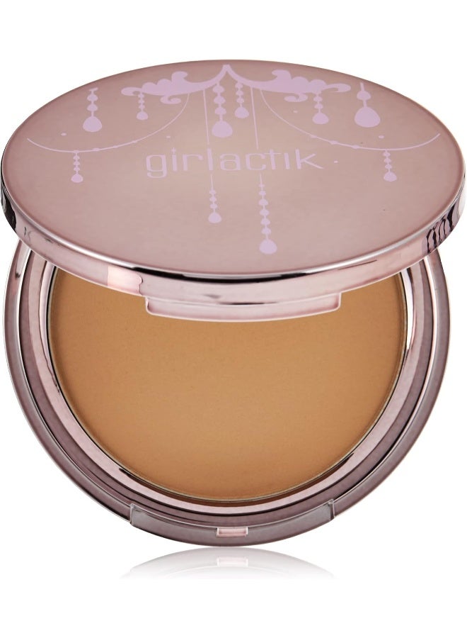 girlactik Usa. Mattifying Bronzer And Sculpting & Contouring Powder. Pigmented, Non Cakey. Controls Oil With Buildable Coverage -Cabo  - Image 1