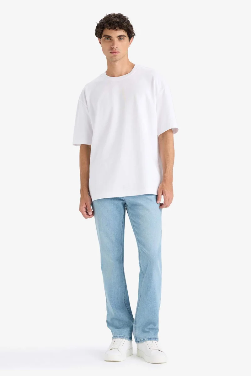 Defacto  Sergio Regular Fit Regular Waist Jeans  | Best Price UAE