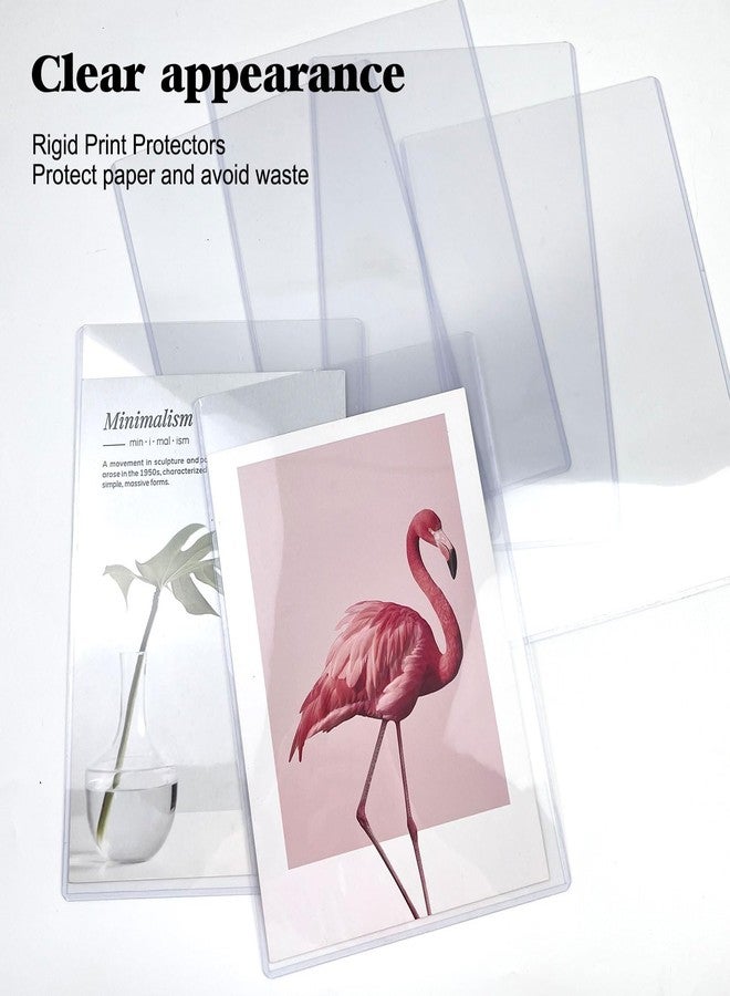 FMOACEN 8.5" x 11" Hard Plastic Sheet Protectors, Rigid Clear Waterproof Protectors, Paper Sleeves Photo Plastic Sleeves (14 Pack) - Image 4
